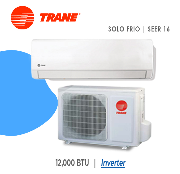 Aire Acondicionado Split Trane Inverter 12,000 Btu